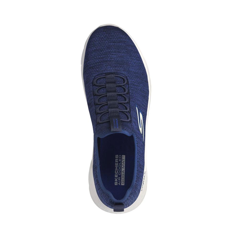 Foto 5 pulgar | Tenis Skechers Go Walk Flex Hombre Deportivo Azul Marino