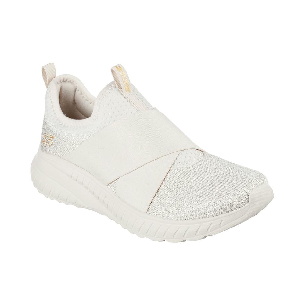 Foto 2 | Tenis Skechers Bobs Squad Chaos Mujer Beige Beige