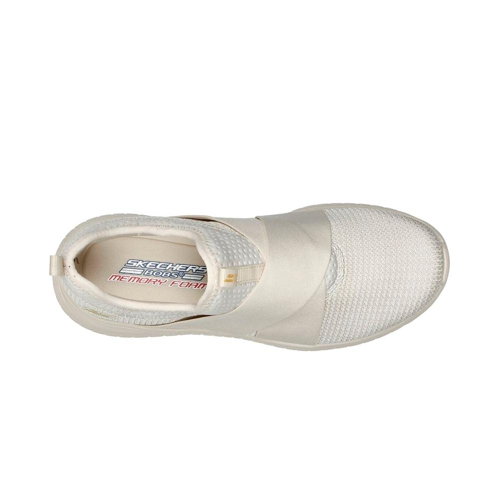 Foto 5 pulgar | Tenis Skechers Bobs Squad Chaos Mujer Beige Beige