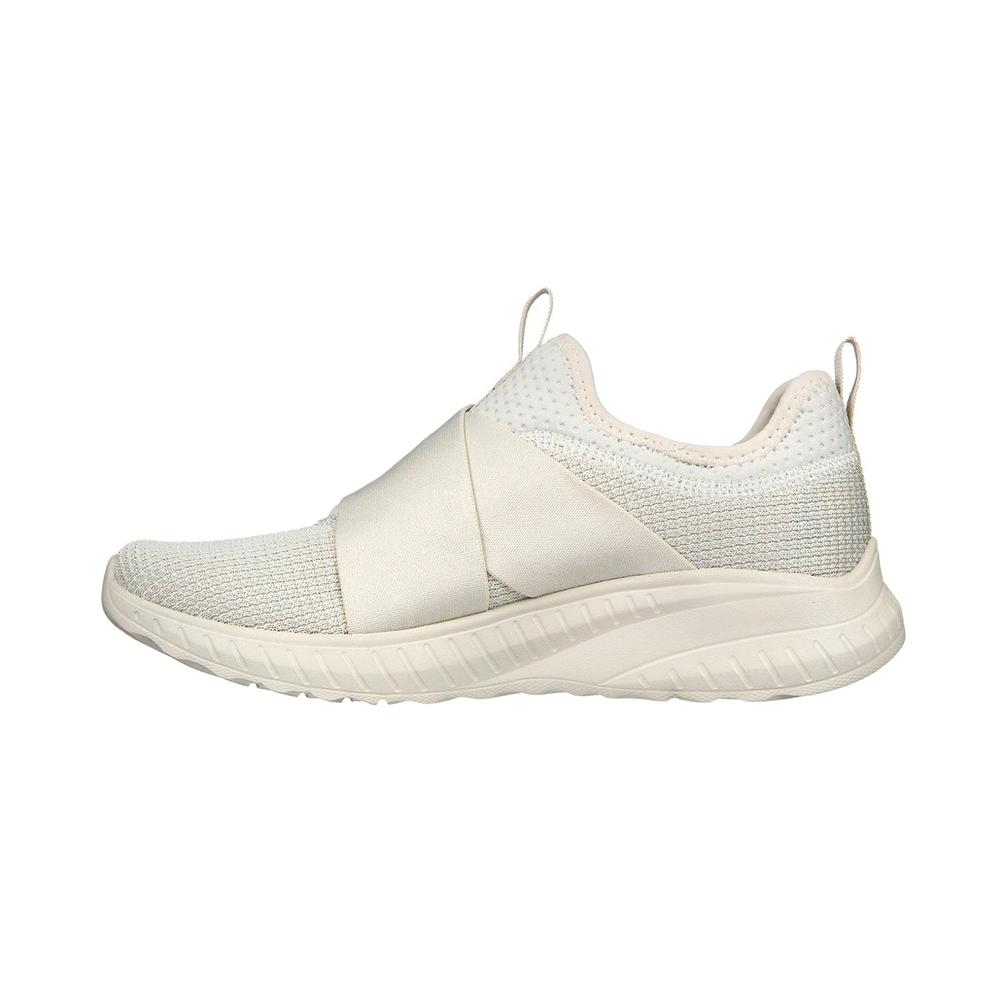 Foto 6 pulgar | Tenis Skechers Bobs Squad Chaos Mujer Beige Beige