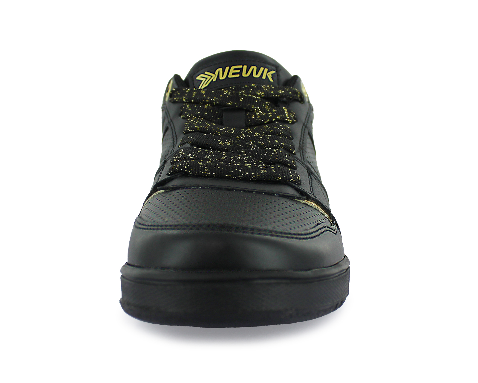 Foto 5 pulgar | Tenis Casual Negro Oro Mujer Dudley Newk
