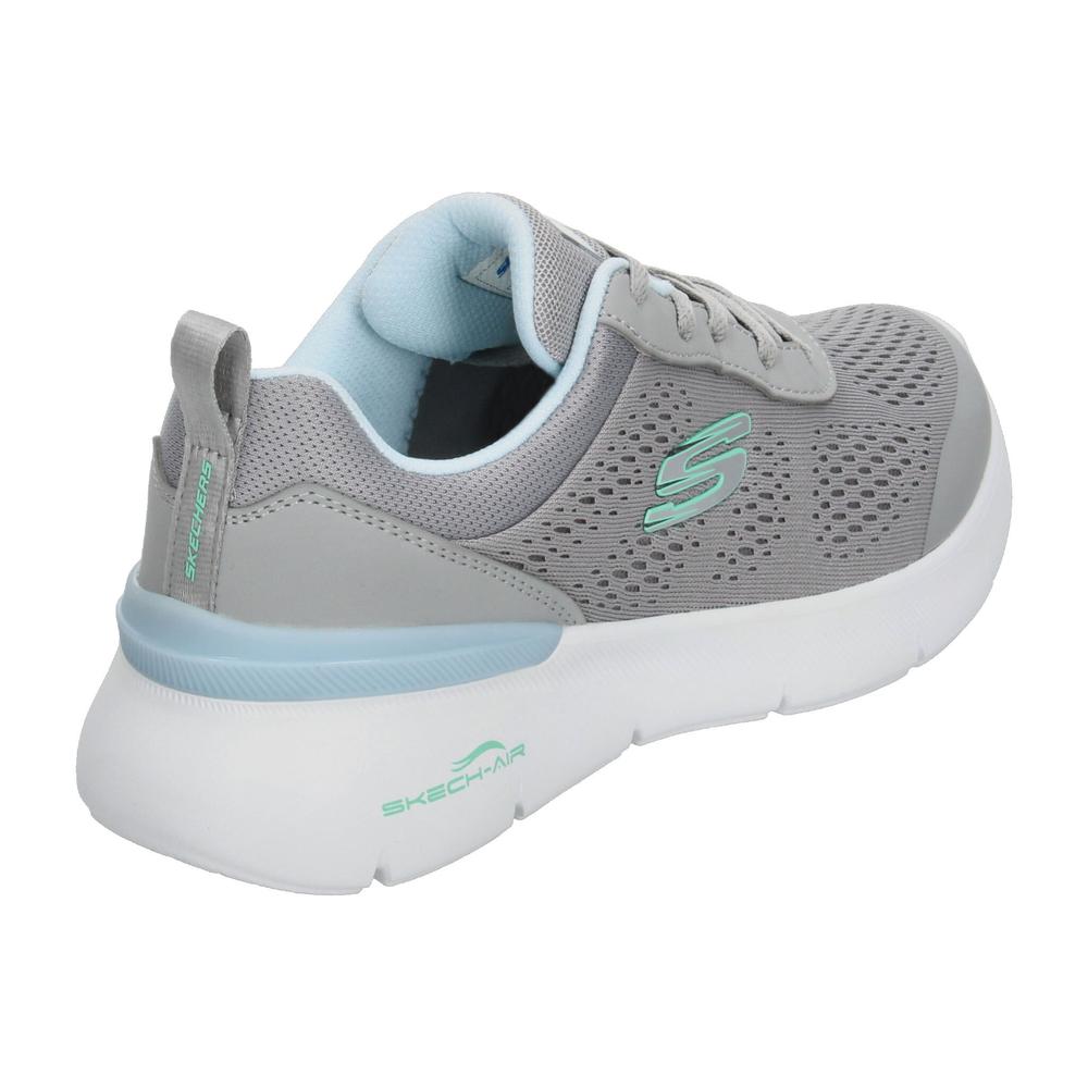 Foto 3 | Tenis Skechers Gris Para Mujer [ske1057] Gris