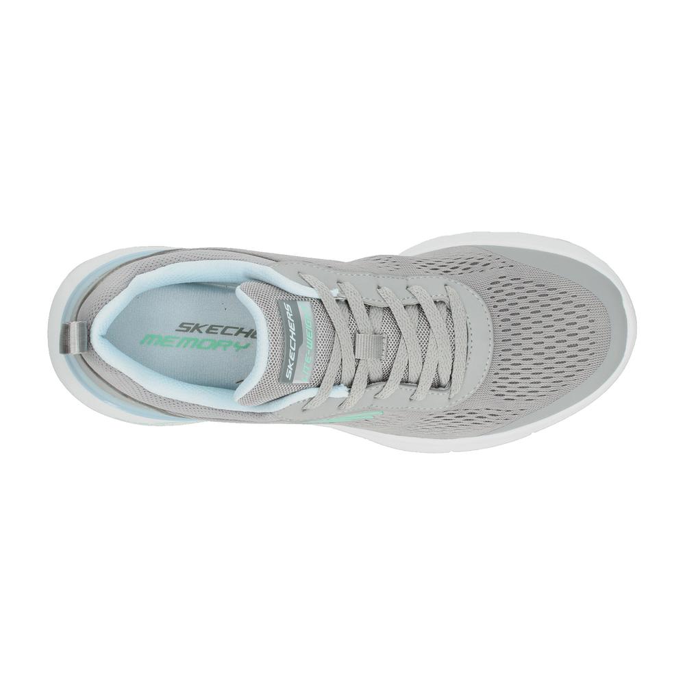 Foto 9 pulgar | Tenis Skechers Gris Para Mujer [ske1057] Gris