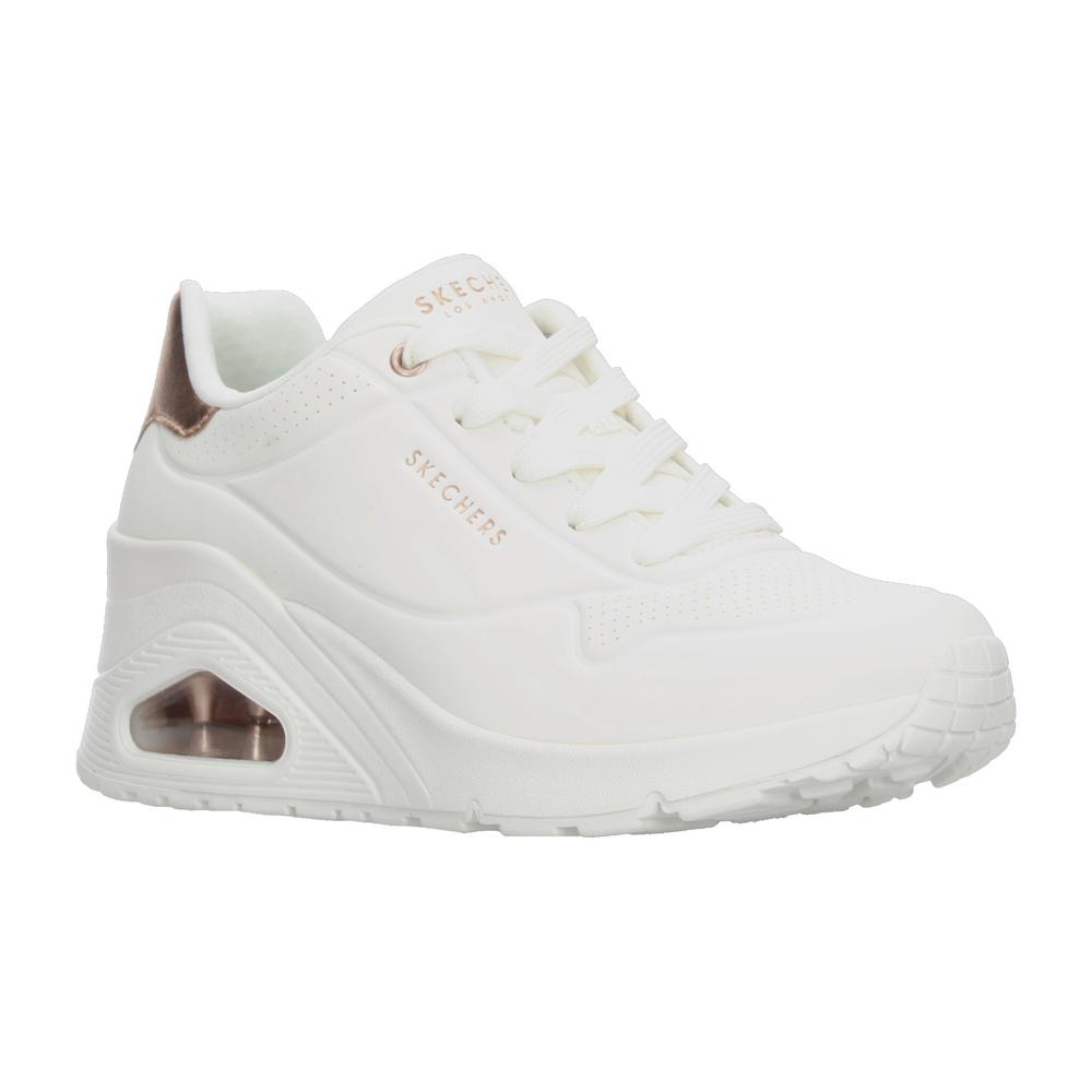 Foto 3 pulgar | Tenis Skechers Blanco Para Mujer [ske1061] Blanco