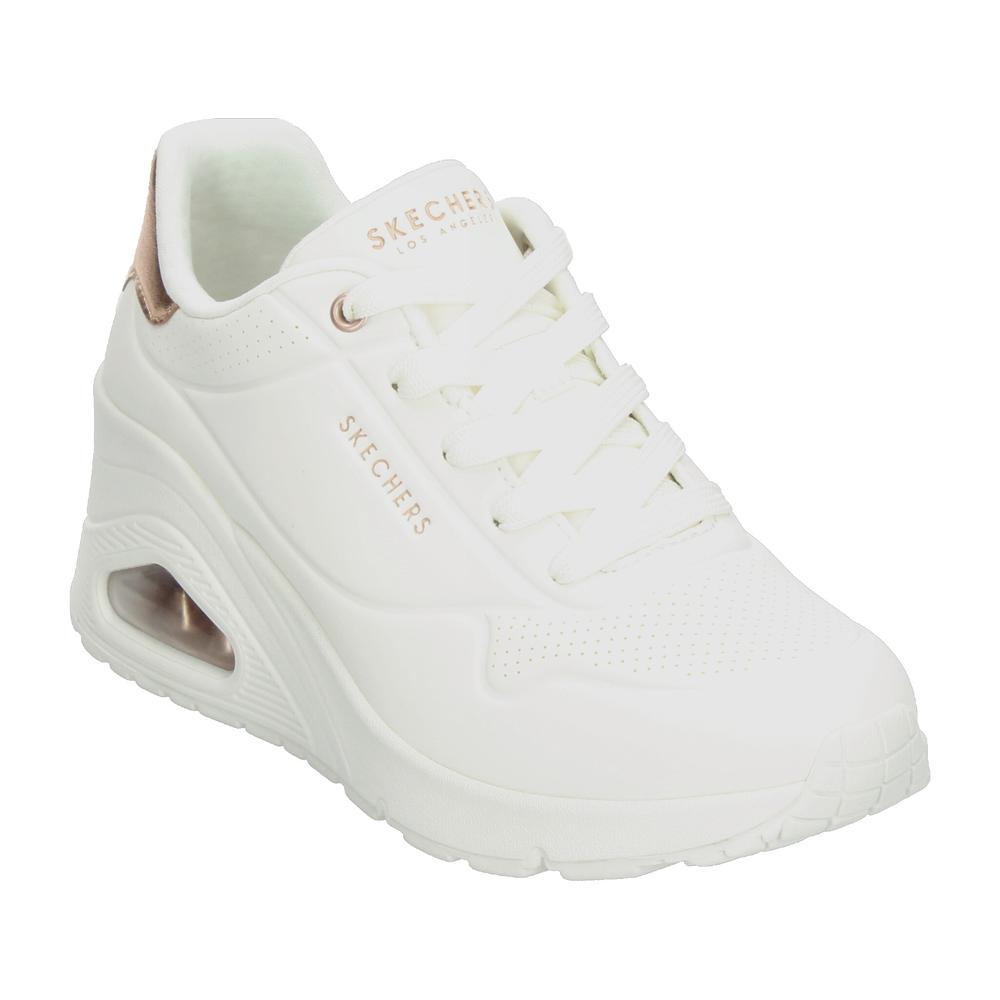 Foto 5 pulgar | Tenis Skechers Blanco Para Mujer [ske1061] Blanco