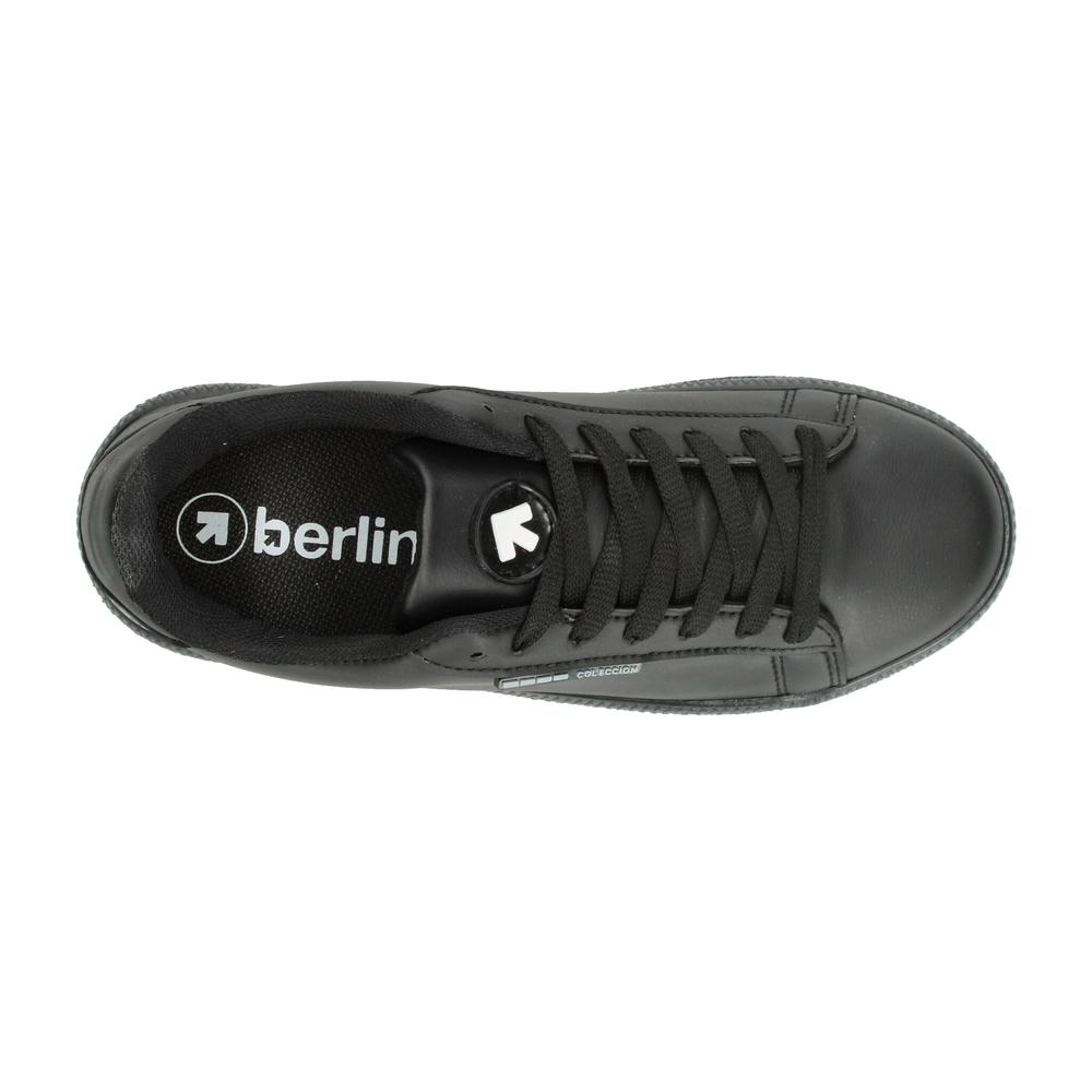 Foto 9 pulgar | Tenis Berlin Negro Para Mujer [bli206] Negro