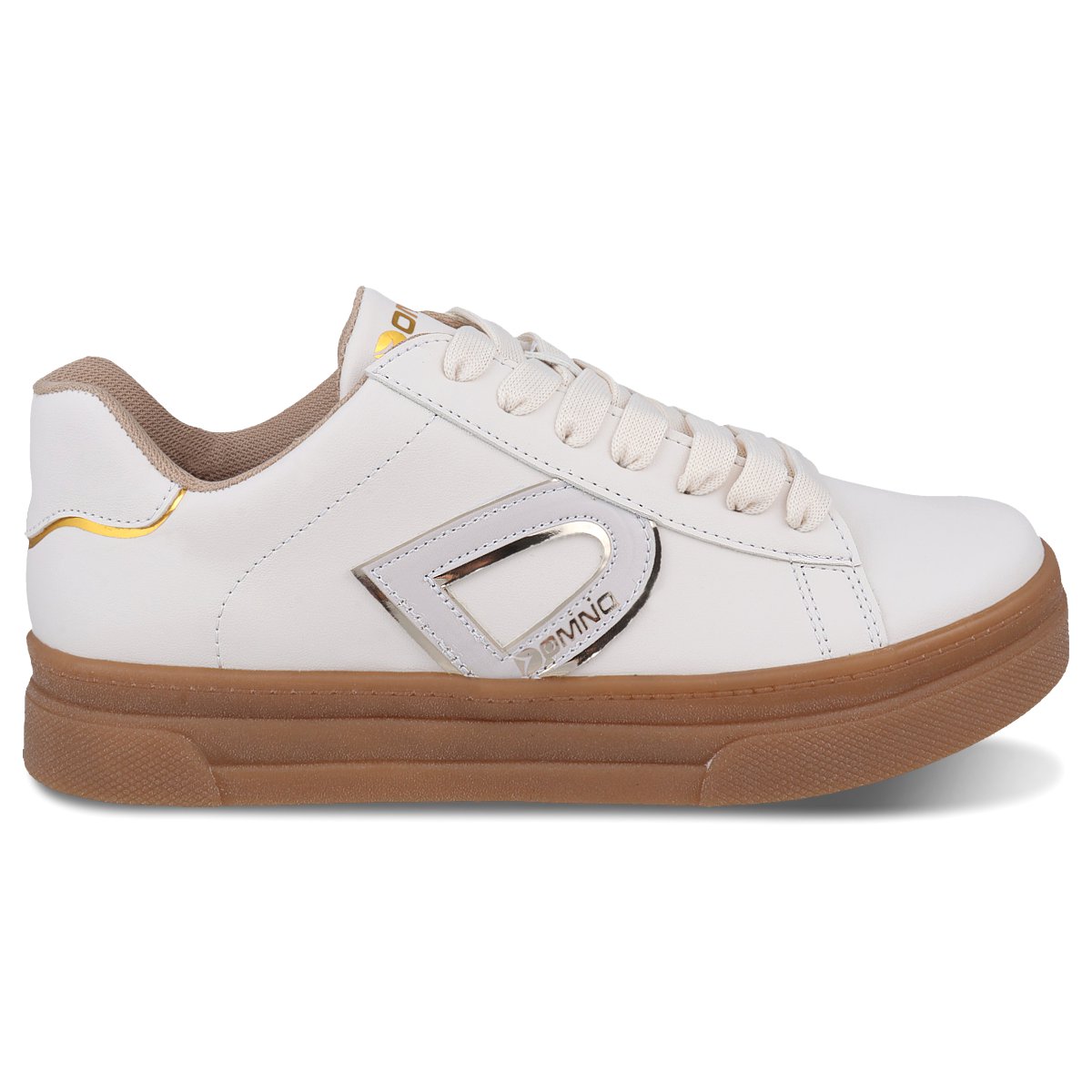 Foto 3 pulgar | Tenis Sneaker Dominiq 2302 Color Latte/ambar Para Mujer