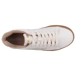 Foto 4 | Tenis Sneaker Dominiq 2302 Color Latte/ambar Para Mujer