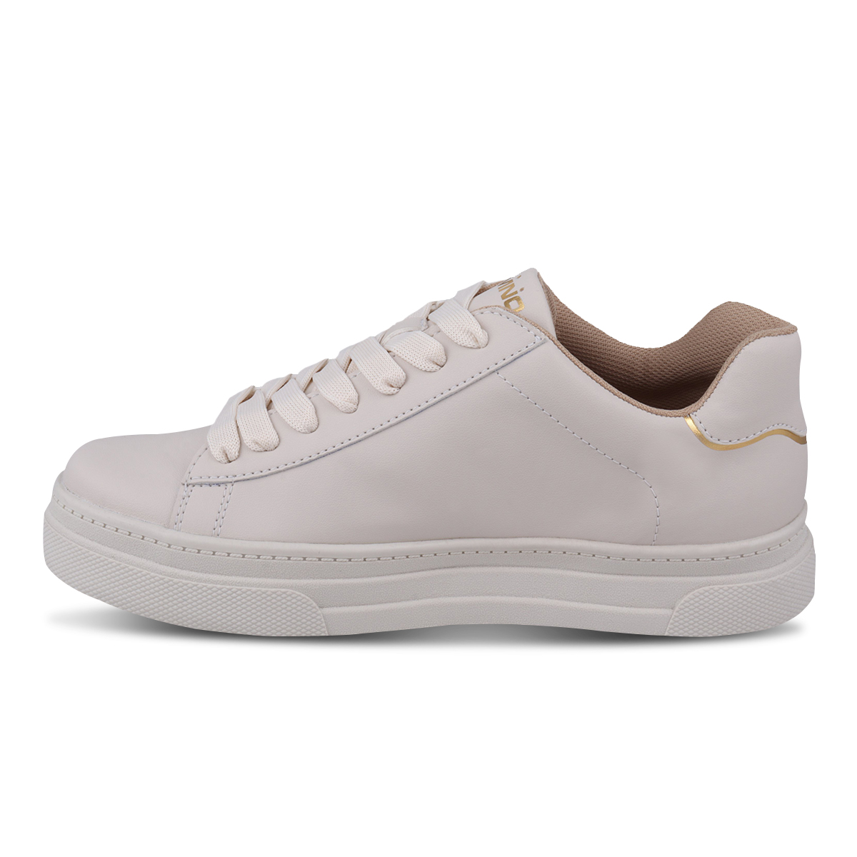 Foto 4 pulgar | Tenis Sneaker Dominiq 2302 Color Latte Para Mujer