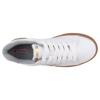 Foto 4 | Tenis Sneaker Dominiq 2302 Color Blanco/ambar Para Mujer