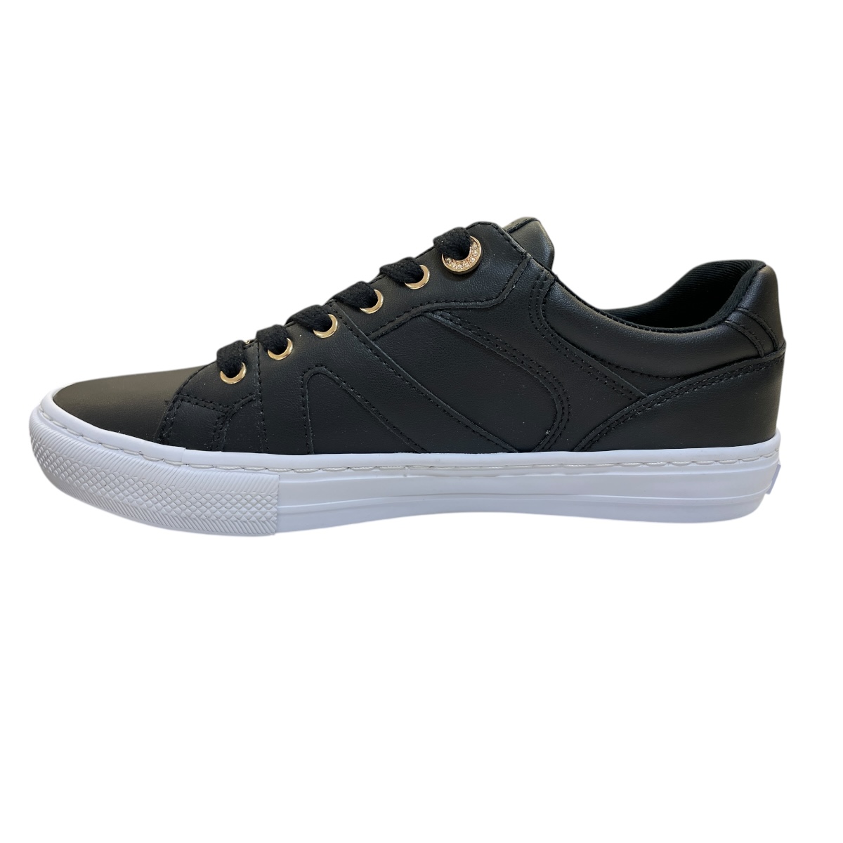 Foto 3 pulgar | Tenis Para Dama Guess Mines Low Top Sneakers