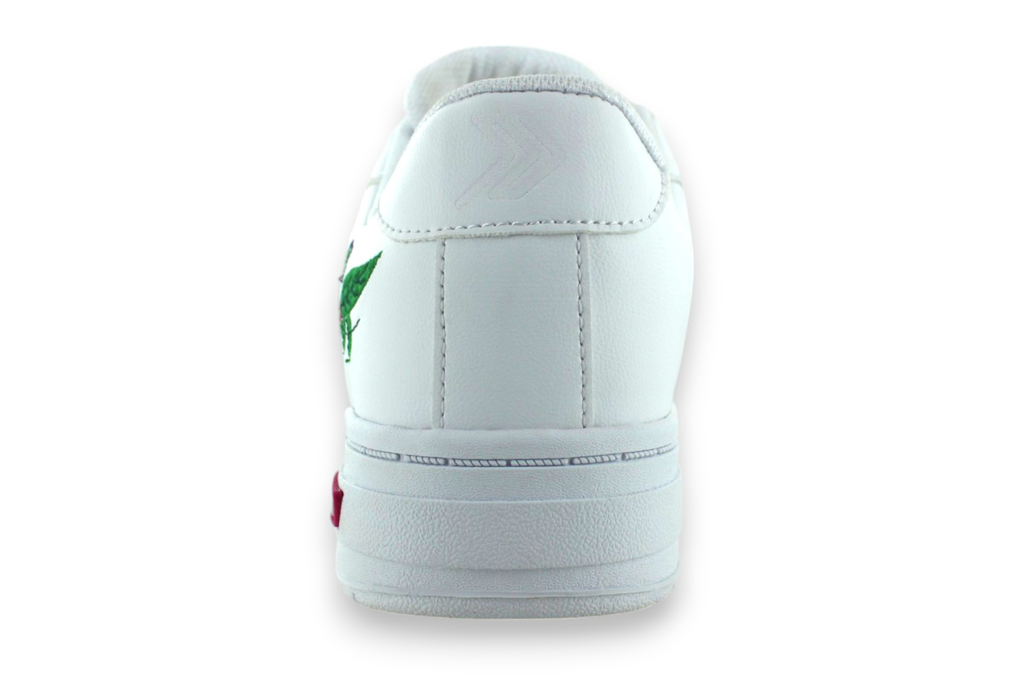 Foto 6 pulgar | Tenis Casual Blanco Rosa Verde Mujer Panther Newk