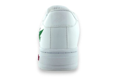 Foto 5 | Tenis Casual Blanco Rosa Verde Mujer Panther Newk