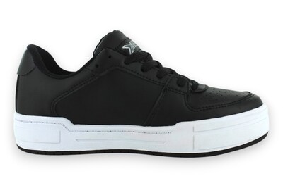 Foto 3 | Tenis Casual Negro Gris Mujer Panther Newk