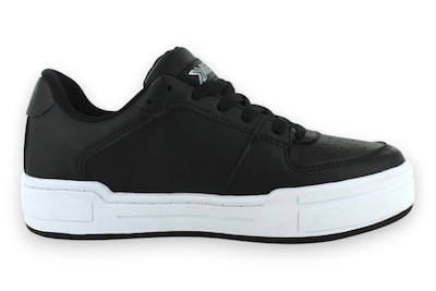 Foto 3 | Tenis Casual Negro Gris Mujer Panther Newk