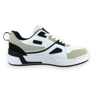 Foto 3 | Tenis Casual Blanco Negro Mujer Alif Newk