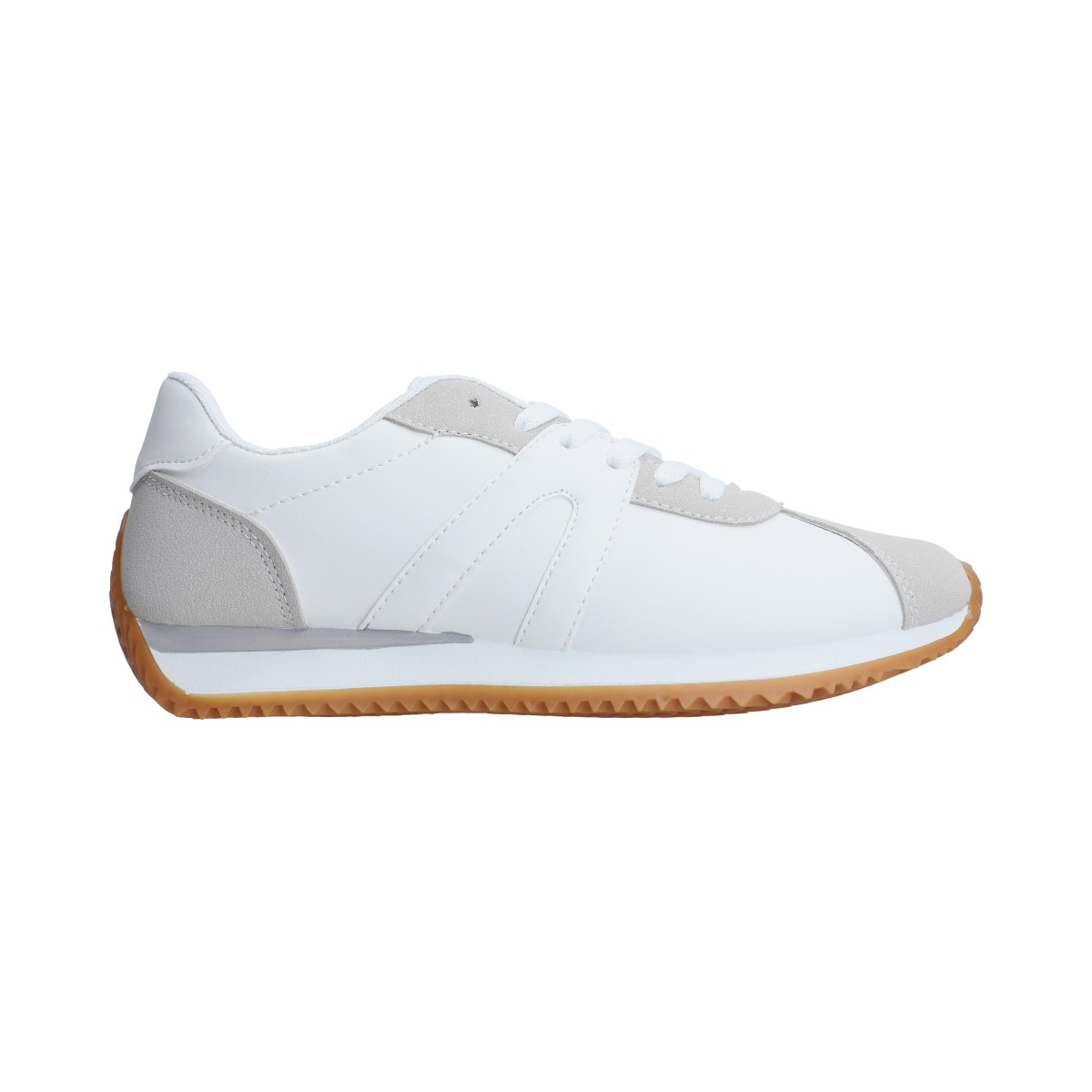 Foto 6 pulgar | Tenis Casuales Berlin Blanco y Gris para Dama
