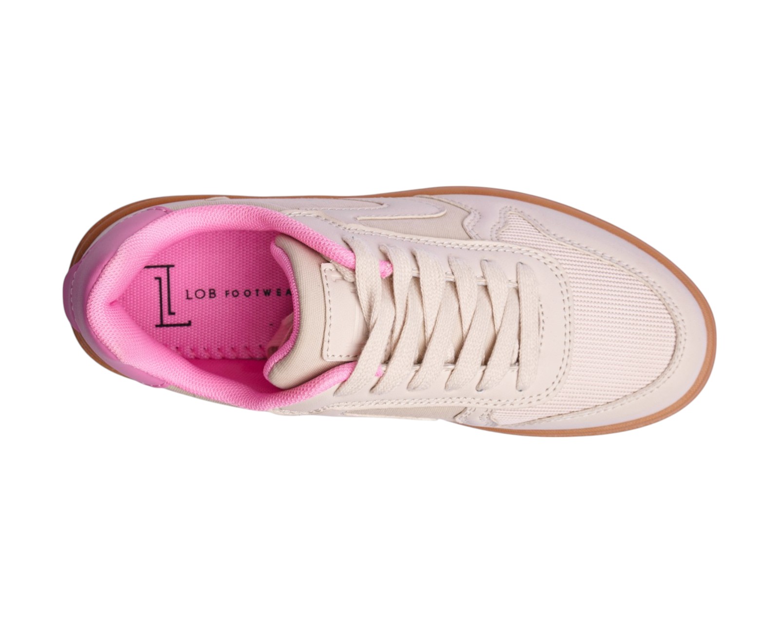 Foto 8 pulgar | Tenis Para Mujer Lob Footwear Pu Beige 57005004