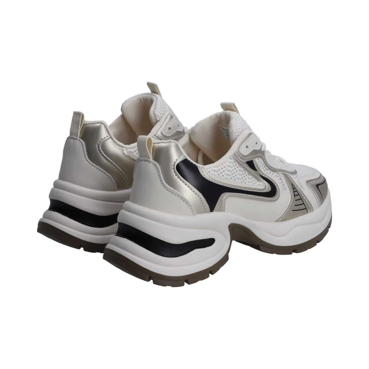 Foto 3 | Tenis Berlin Deportivos Blancos para Dama