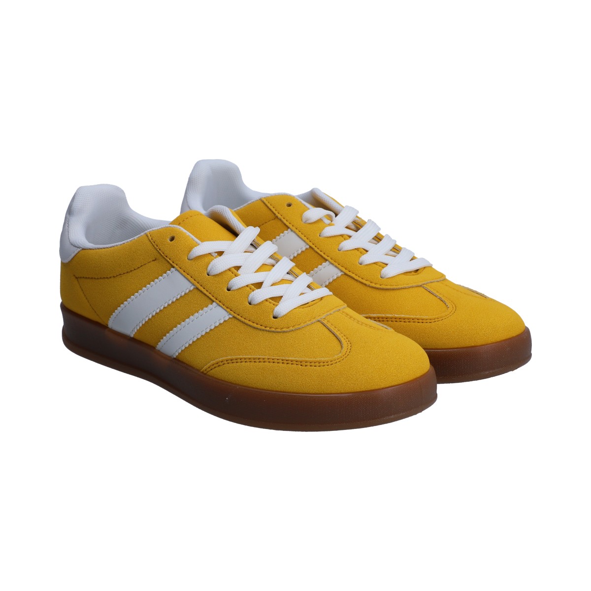 Foto 2 pulgar | Tenis Casuales Berlin Amarillo