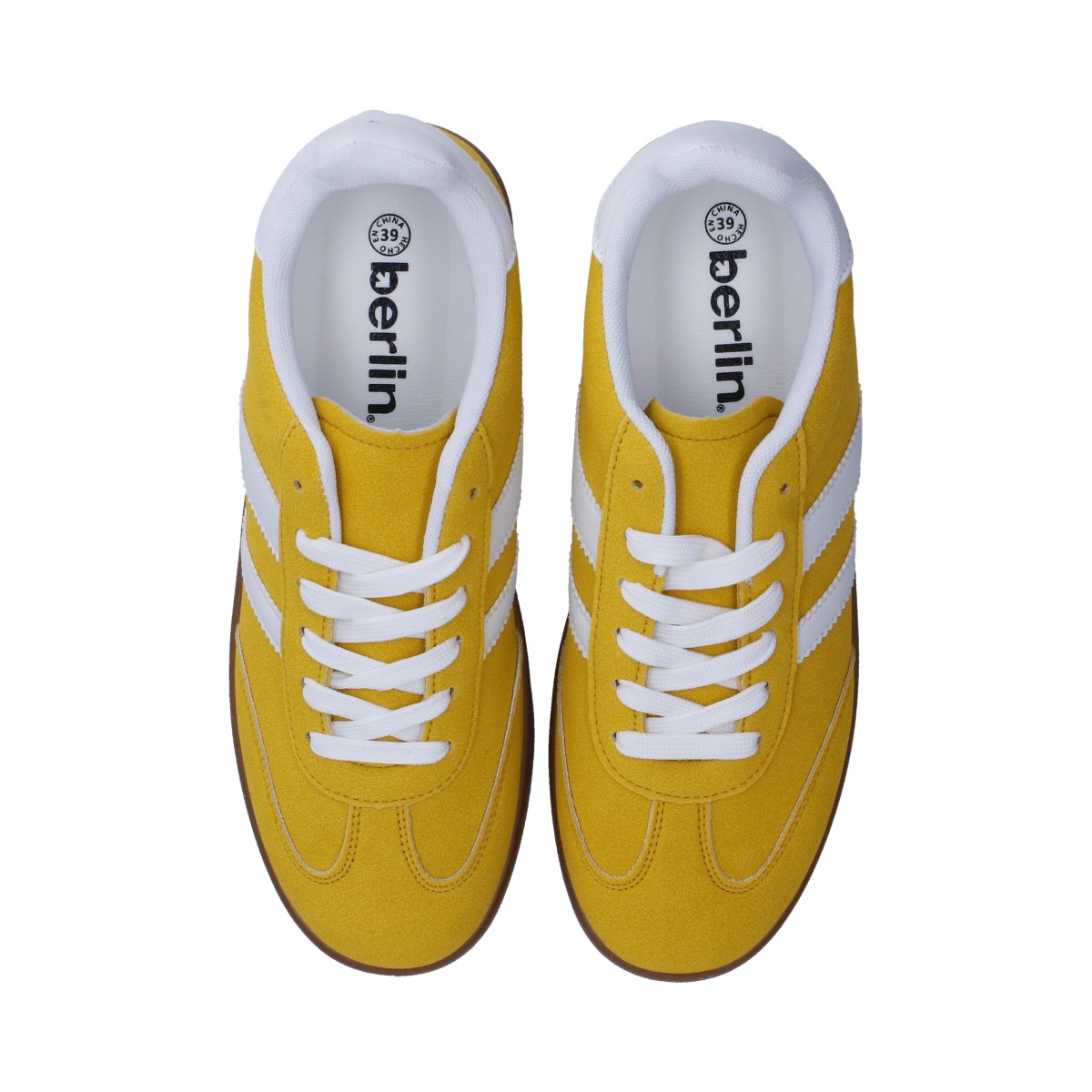 Foto 5 pulgar | Tenis Casuales Berlin Amarillo