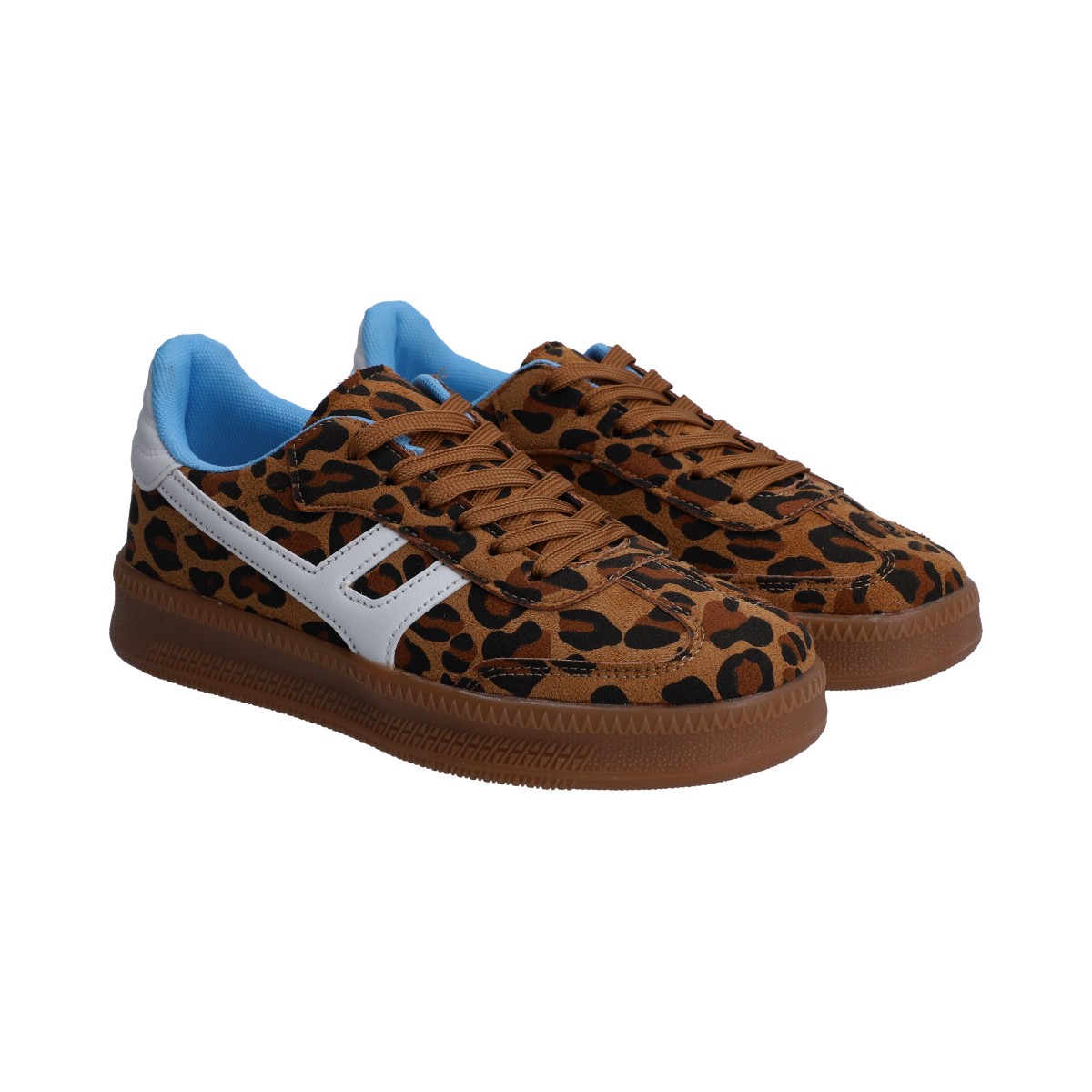 Foto 2 pulgar | Tenis Casual Berlin Animal Print para Mujer