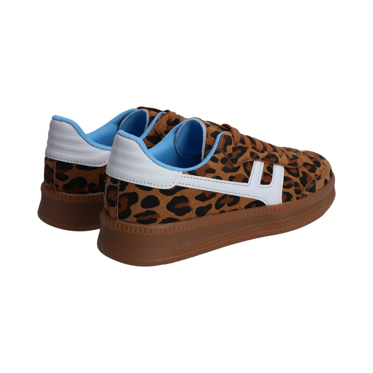 Foto 4 pulgar | Tenis Casual Berlin Animal Print para Mujer