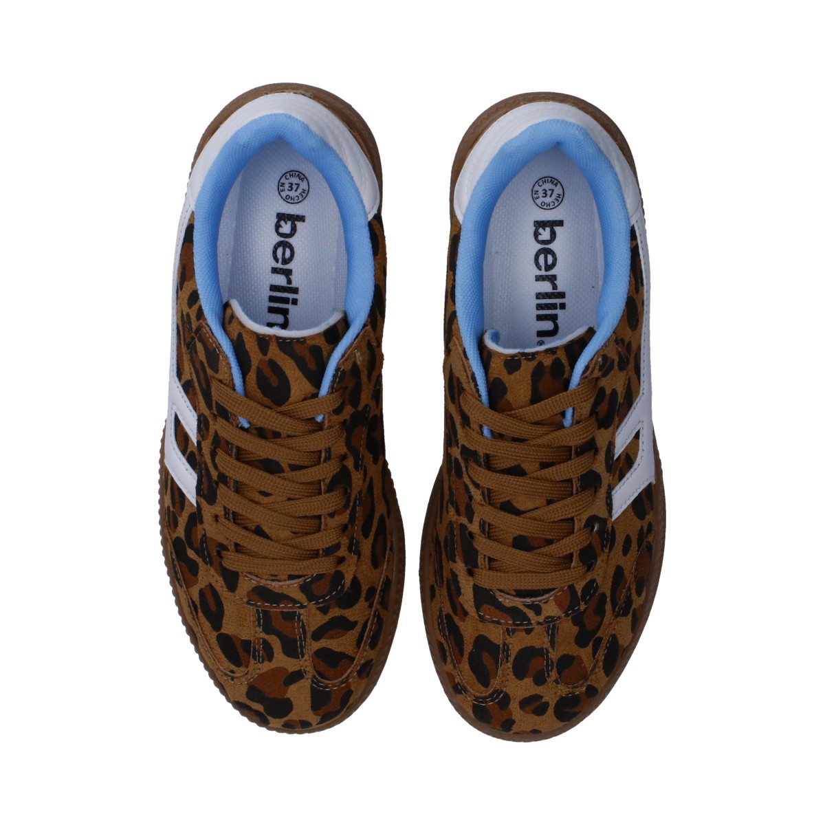 Foto 5 pulgar | Tenis Casual Berlin Animal Print para Mujer