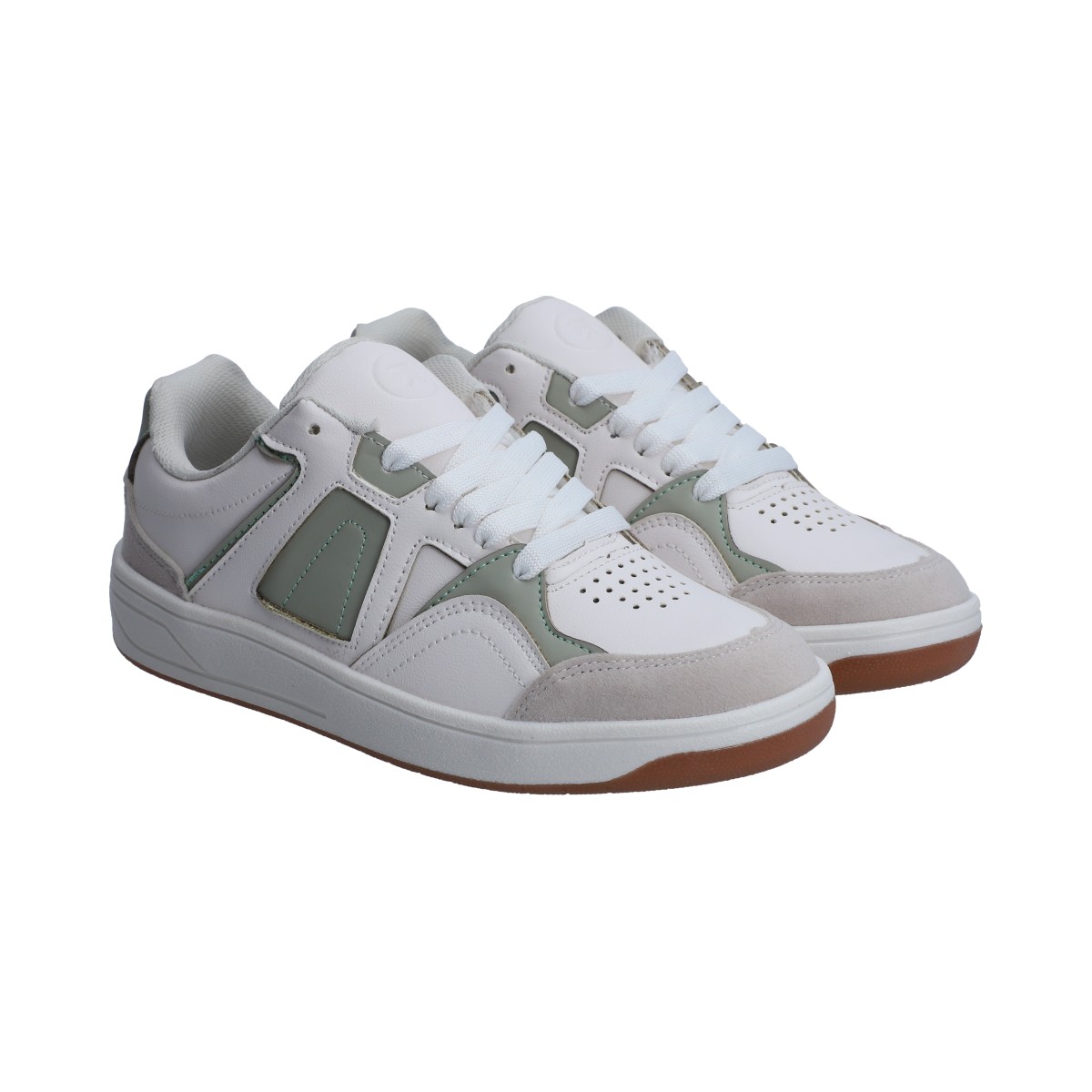 Foto 2 pulgar | Tenis Casuales Berlín Blancos para Mujer