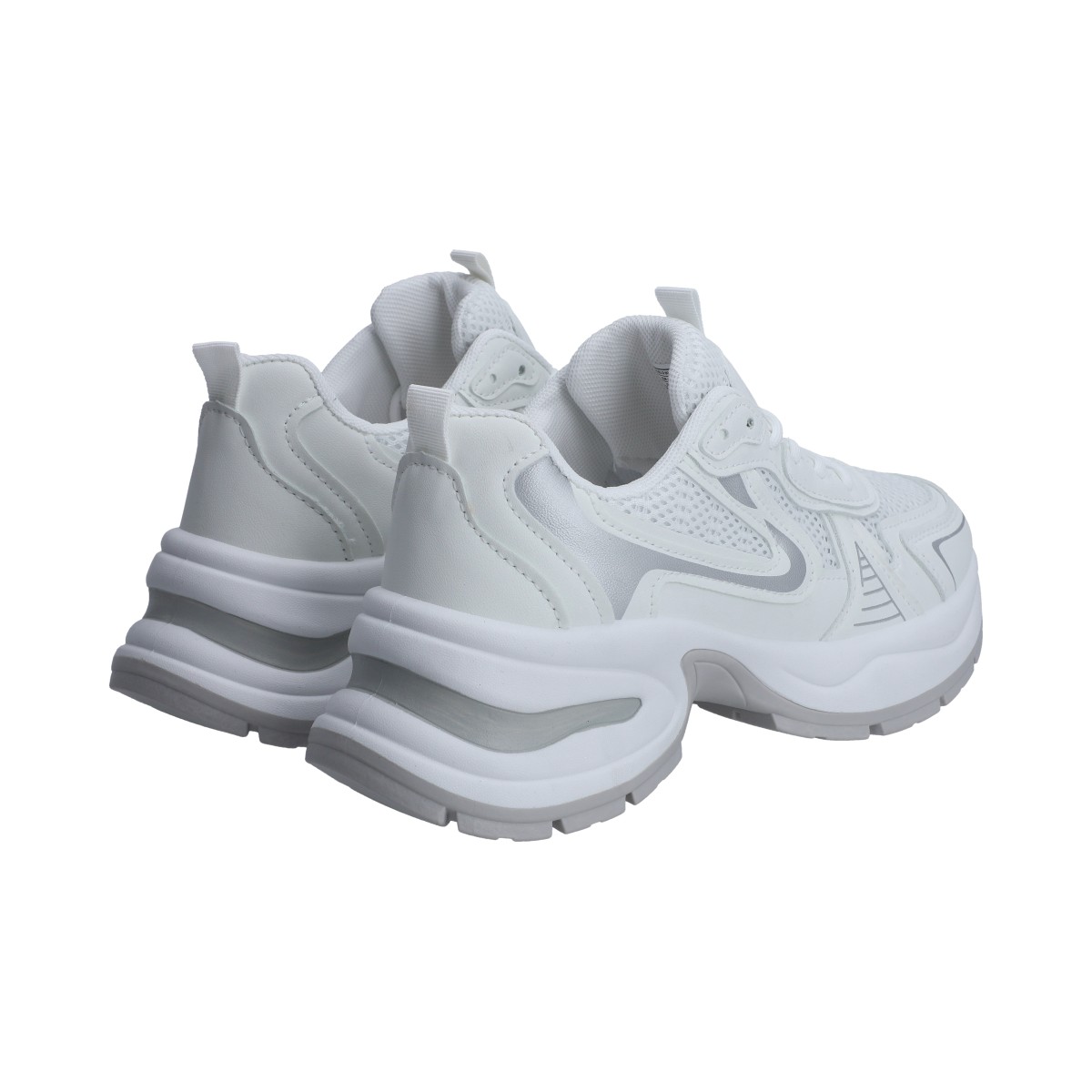 Foto 4 pulgar | Tenis Berlin Deportivos Blancos para Mujer