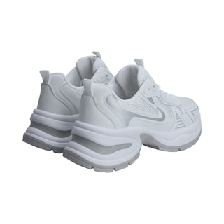 Foto 3 | Tenis Berlin Deportivos Blancos para Mujer