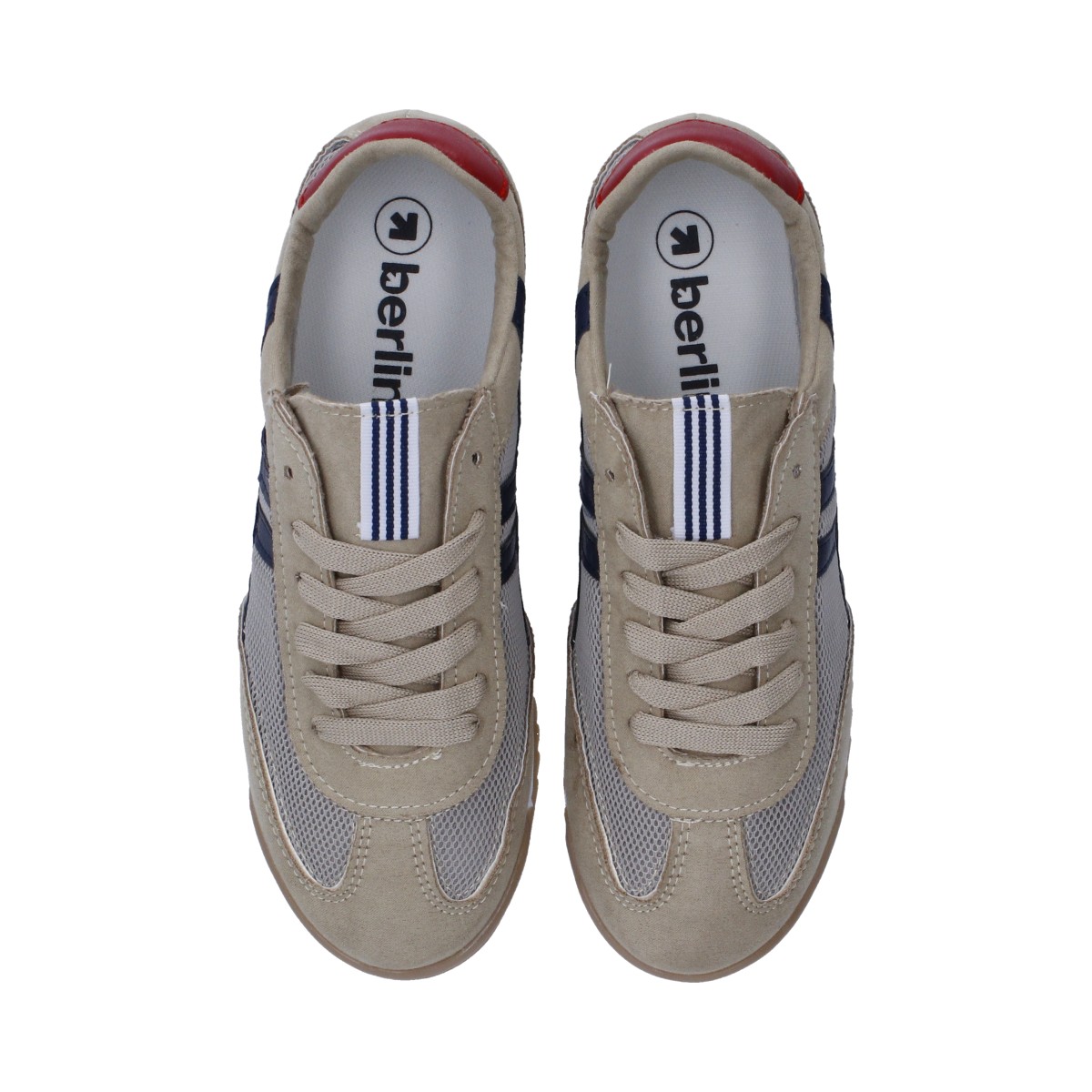 Foto 5 pulgar | Tenis Casuales Berlin Gris para Mujer
