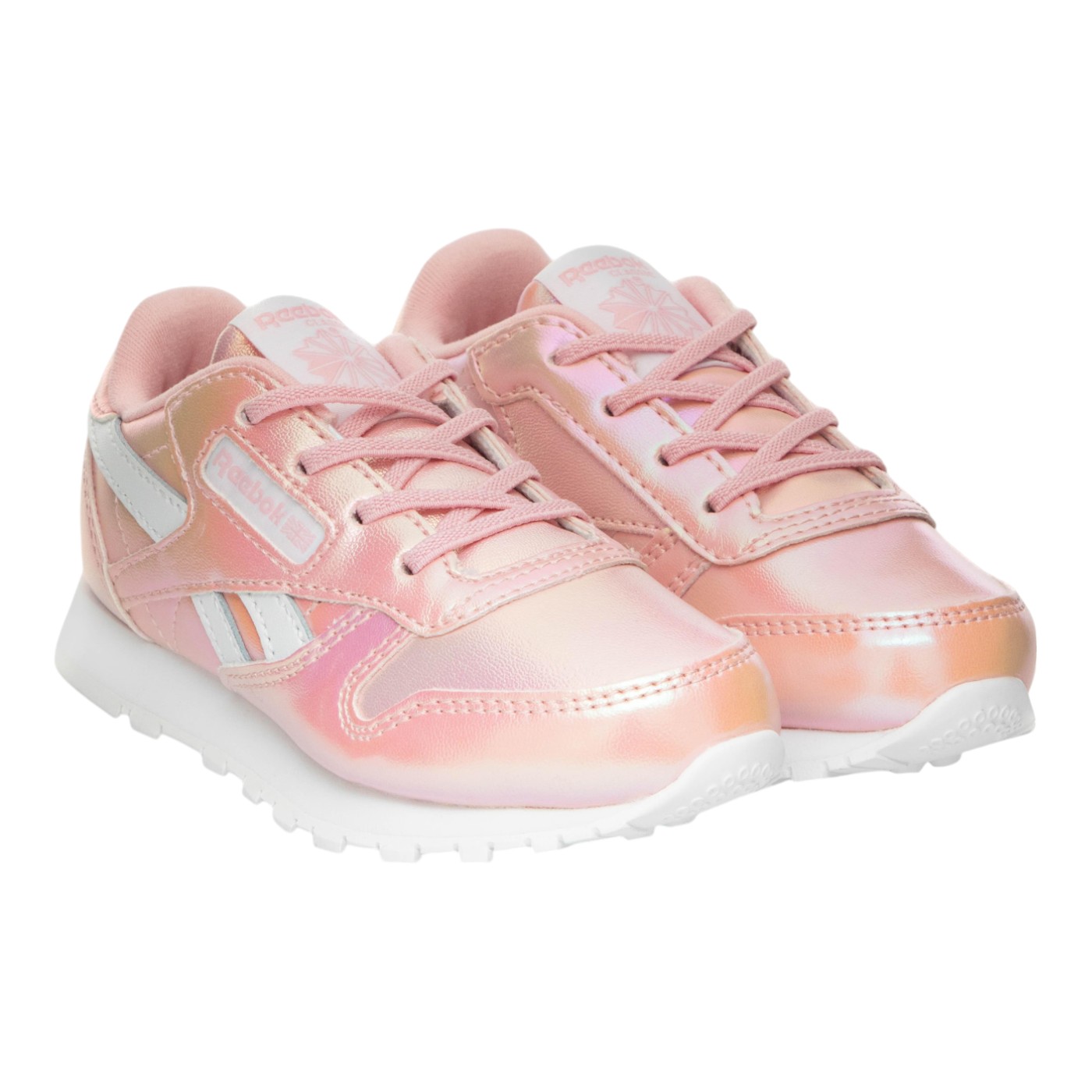 Foto 4 pulgar | Tenis Reebok Classic Leather Para Mujer Color Rosa Modelo 100070168