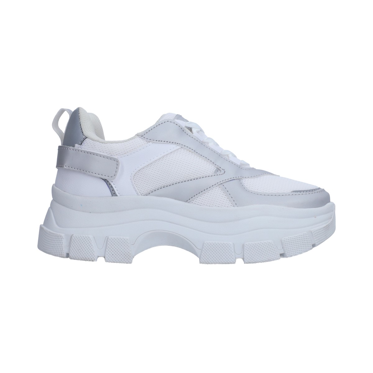 Foto 5 | Tenis Deportivos Berlin Blancos con Plateado para Dama