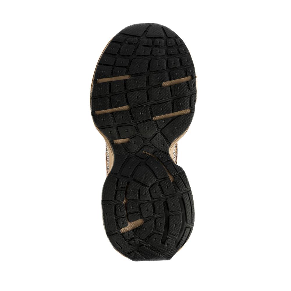 Foto 5 pulgar | Tenis Sneaker Plataforma Moda 5cm Para Mujer Walki Dania Dorado Oscuro