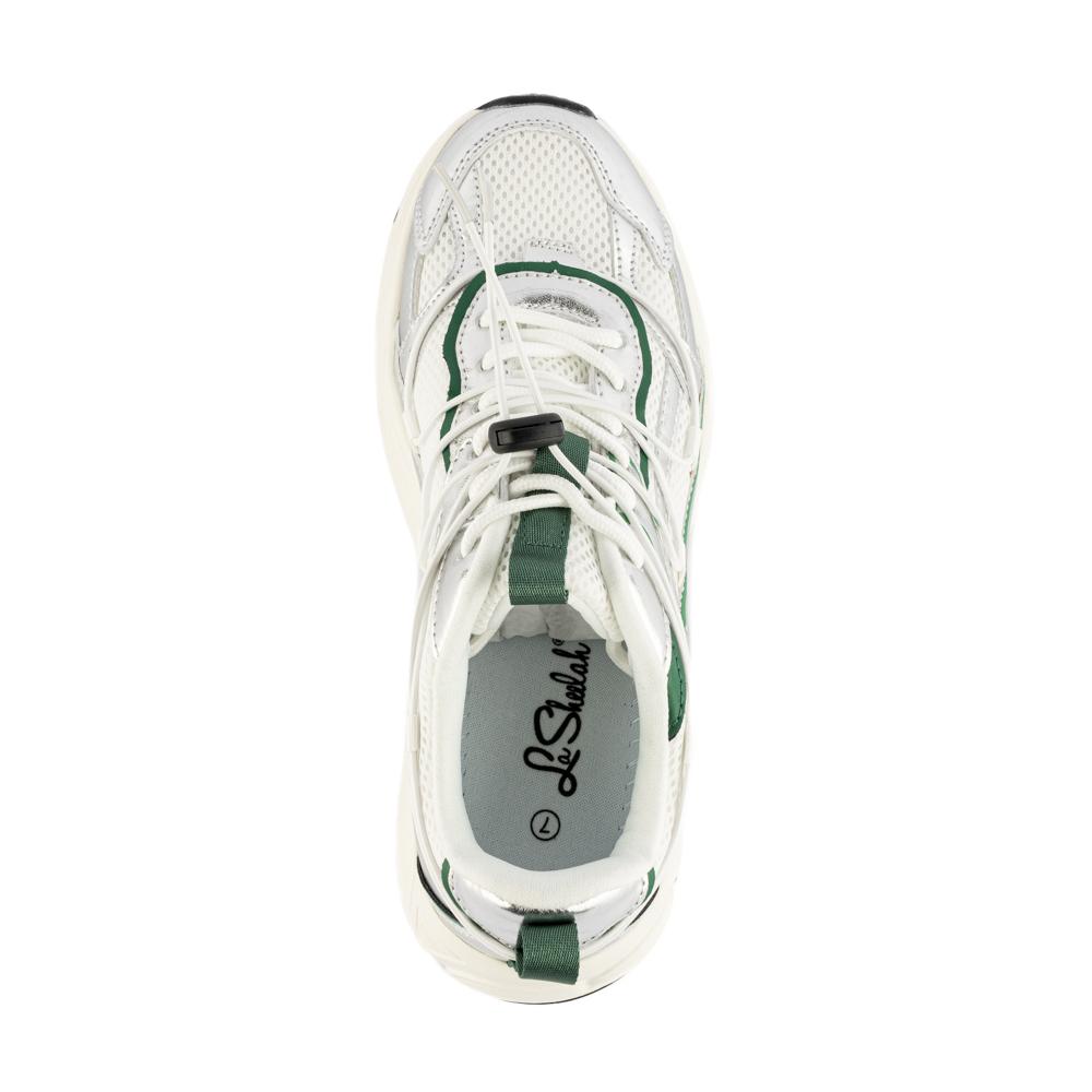 Foto 4 pulgar | Tenis Sneaker Plataforma Moda 5cm Para Mujer Walki Marimar Plateado