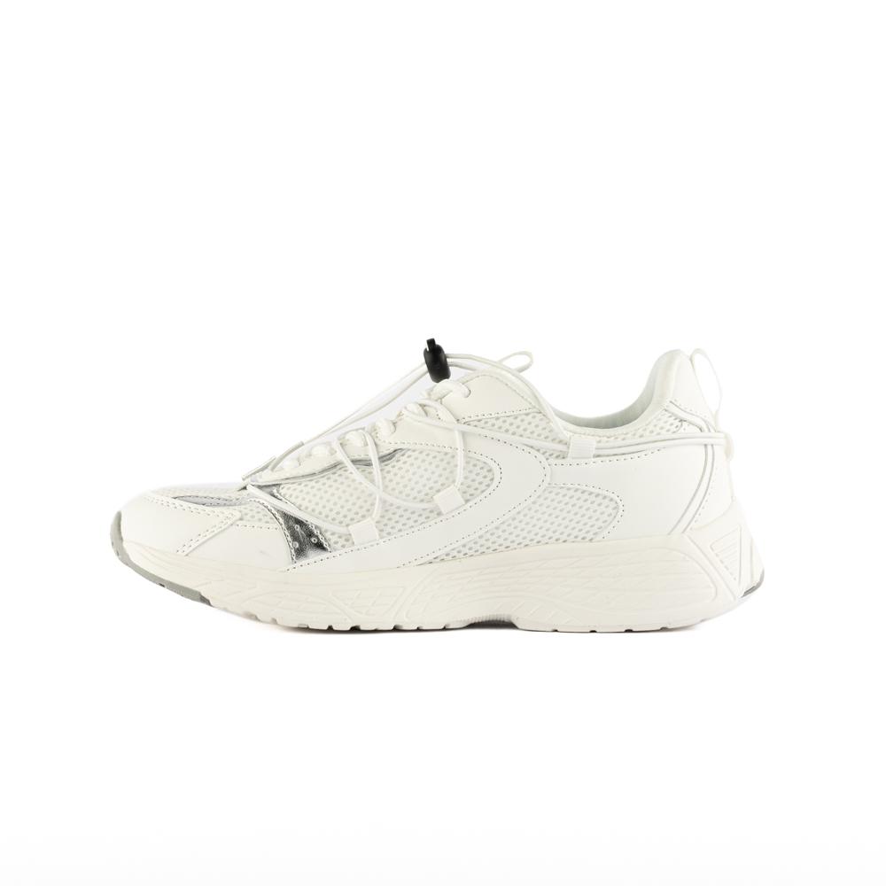 Foto 3 pulgar | Tenis Sneaker Plataforma Moda 5cm Para Mujer Walki Marimar Blanco
