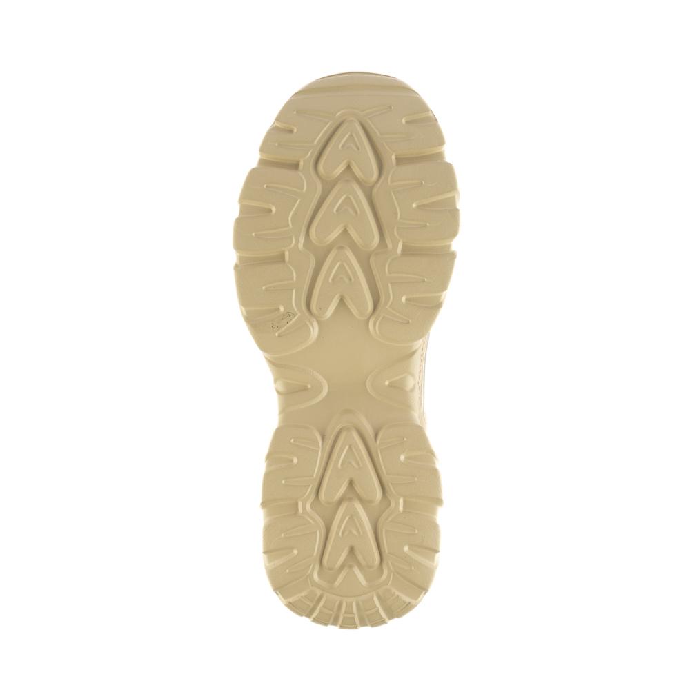 Foto 5 pulgar | Tenis Sneaker Moda Brillo Plataforma 5cm Para Mujer Walki Dulce Dorado