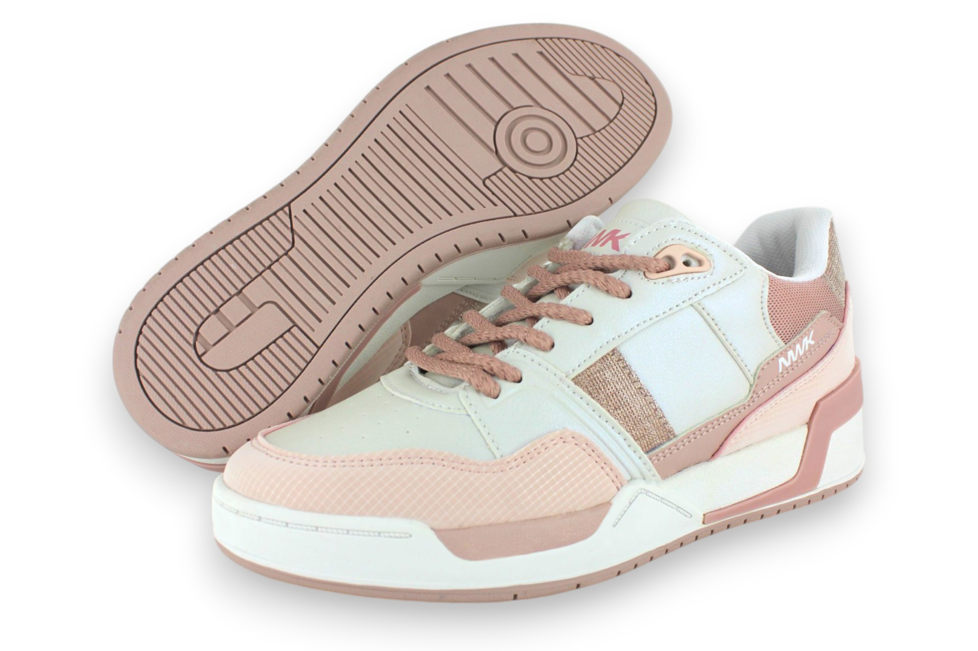 Foto 2 pulgar | Tenis Casual Blanco Maquillaje Mujer Canter Newk