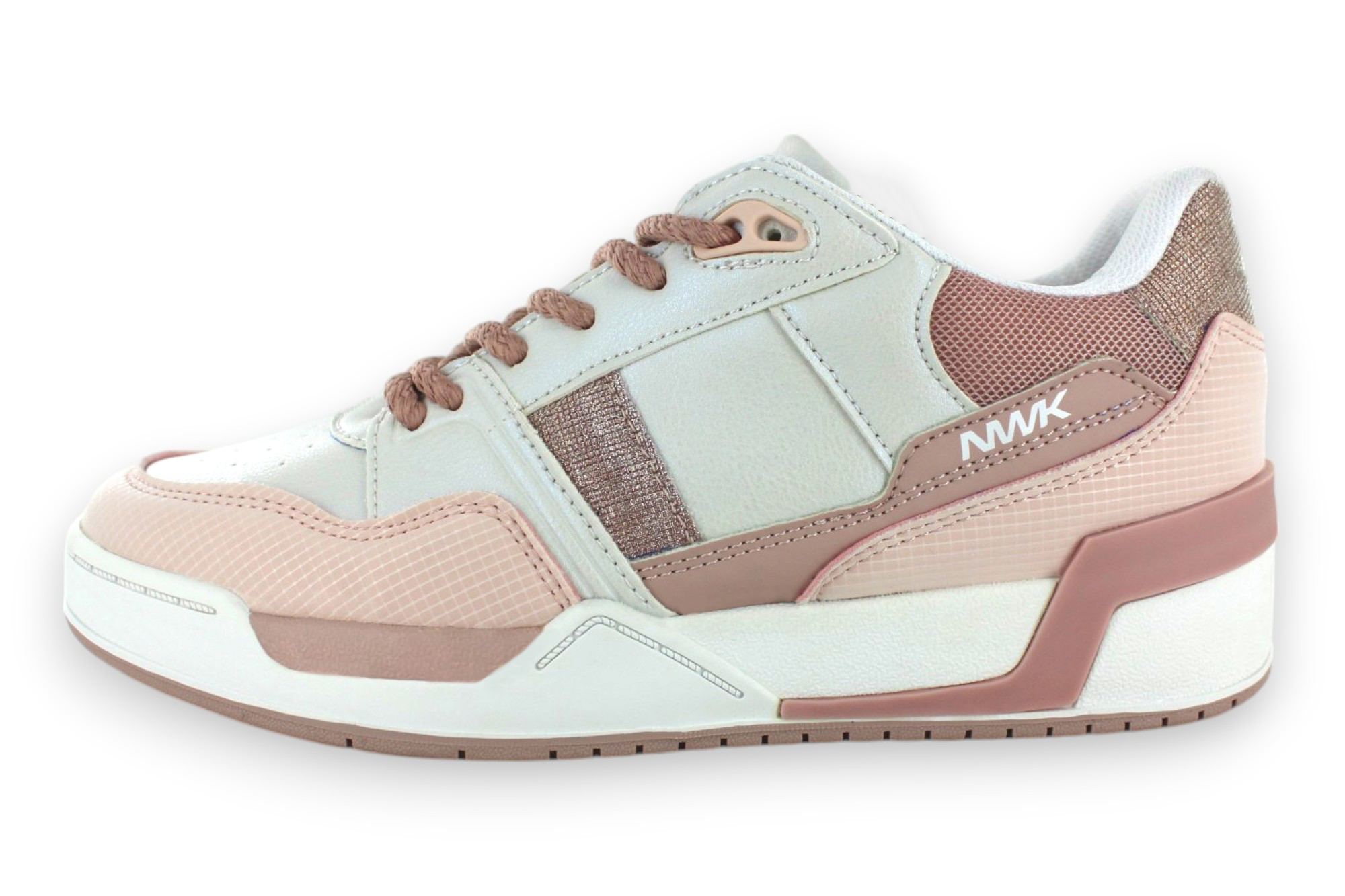 Foto 3 pulgar | Tenis Casual Blanco Maquillaje Mujer Canter Newk
