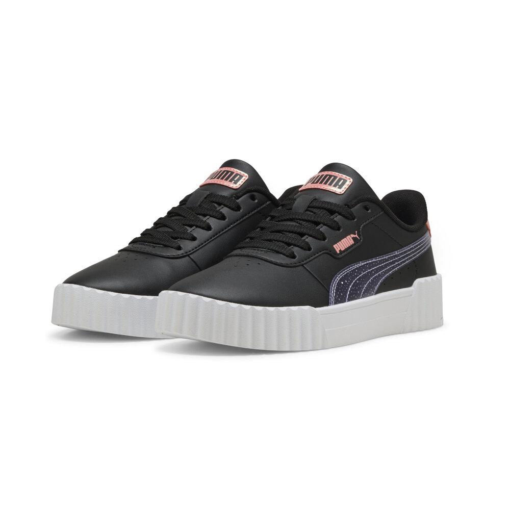 Foto 4 pulgar | Tenis Puma Carina 3.0 Blurry Dreams Jr Para Niña Negro