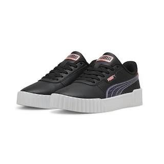 Foto 3 | Tenis Puma Carina 3.0 Blurry Dreams Jr Para Niña Negro