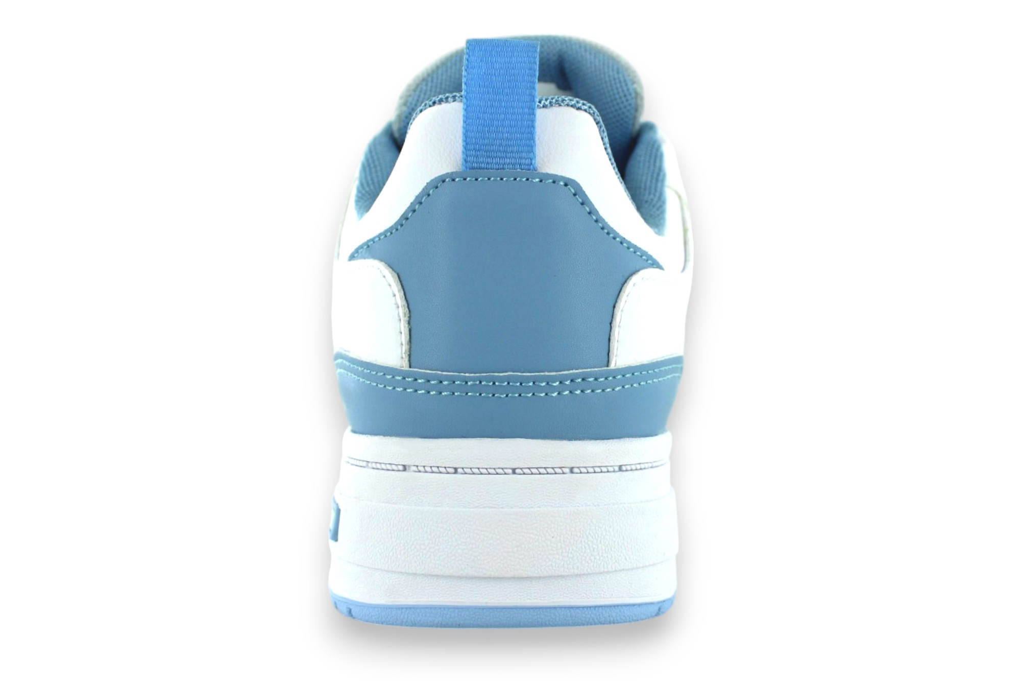 Foto 6 pulgar | Tenis Casual Blanco Azul Cielo Mujer Lupina Newk