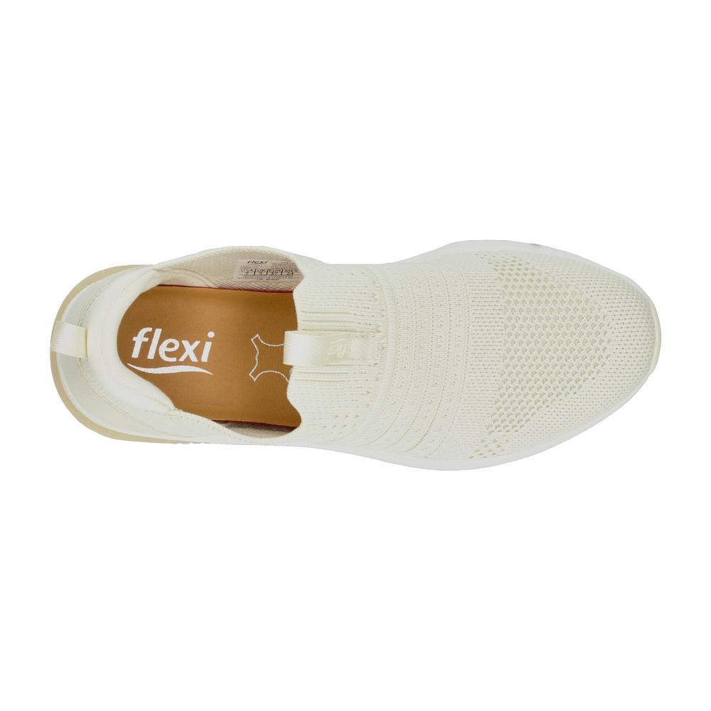 Foto 9 pulgar | Tenis Flexi Beige Para Mujer [fff3844] Beige
