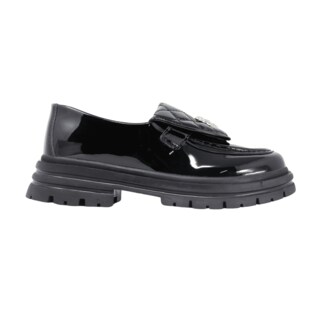 Foto 3 | Mocasin De Plataforma Elegante L5 Negro Para Mujer