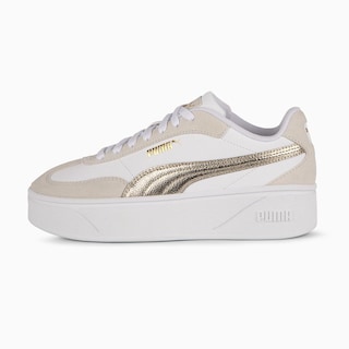 Foto 1 | Tenis Puma Club Ii Era Plataform Metallics Para Mujer Beige