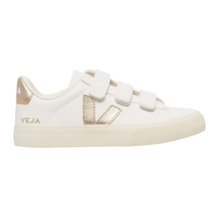 Foto 1 | Tenis Chrome Free Blancos Con Logo En Color Dorado Talla 27
