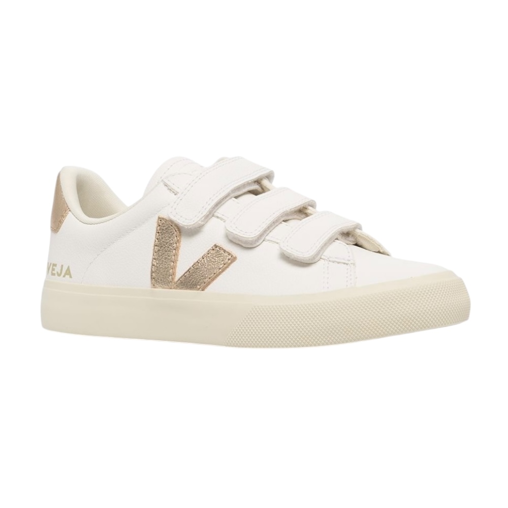 Foto 3 pulgar | Tenis Chrome Free Blancos Con Logo En Color Dorado Talla 27
