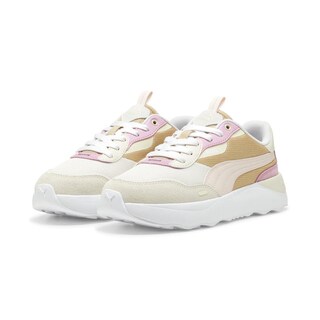 Foto 3 | Tenis Puma Runtamed Platform Para Mujer Beige