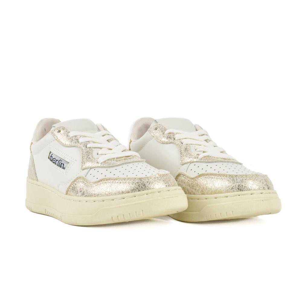 Foto 2 | Tenis Sneaker Metálico Moda Casual De Mujer Walki Edith Dorado